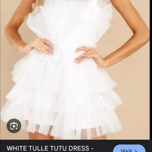 Storia Ivory Tulle Dress